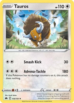 Tauros (106/159) [Sword & Shield: Crown Zenith]-1