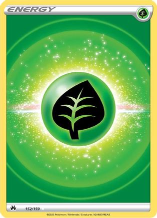 Grass Energy (152/159) (Texture Full Art) [Sword & Shield: Crown Zenith]-1