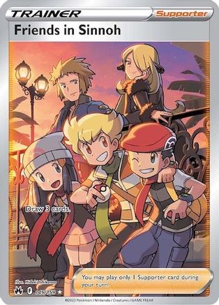 Friends in Sinnoh (149/159) (Full Art) [Sword & Shield: Crown Zenith]-1