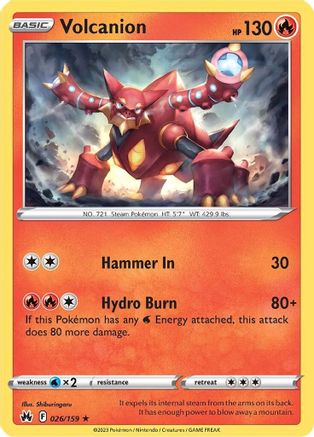 Volcanion (026/159) [Sword & Shield: Crown Zenith]-1