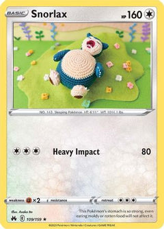Snorlax (109/159) [Sword & Shield: Crown Zenith]-1