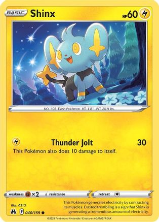 Shinx (040/159) (40) [Sword & Shield: Crown Zenith]-1