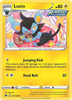 Luxio (041/159) (41) [Sword & Shield: Crown Zenith]-1
