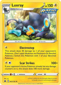 Luxray (043/159) (43) [Sword & Shield: Crown Zenith]-1