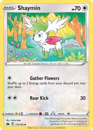 Shaymin (115/159) [Sword & Shield: Crown Zenith]-1