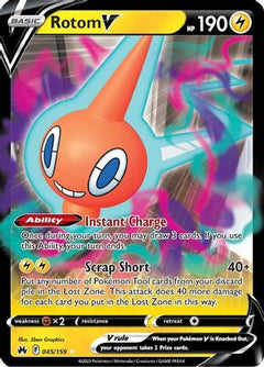 Rotom V (045/159) [Sword & Shield: Crown Zenith]-1