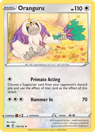 Oranguru (119/159) [Sword & Shield: Crown Zenith]-1