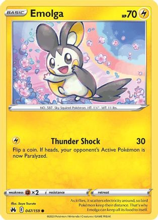 Emolga (047/159) [Sword & Shield: Crown Zenith]-1