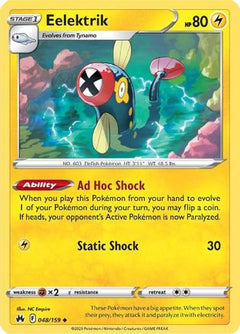 Eelektrik (048/159) [Sword & Shield: Crown Zenith]-1