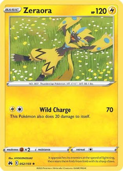 Zeraora (052/159) [Sword & Shield: Crown Zenith]-1