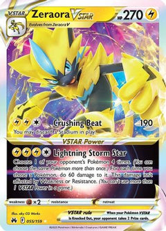 Zeraora VSTAR (055/159) [Sword & Shield: Crown Zenith]-1