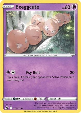 Exeggcute (057/159) [Sword & Shield: Crown Zenith]-1
