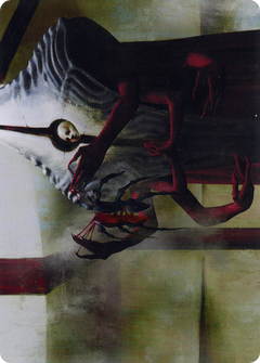 Vivisection Evangelist // Vivisection Evangelist (AONE-054) - Phyrexia: All Will Be One Art Series (Borderless) Foil-1