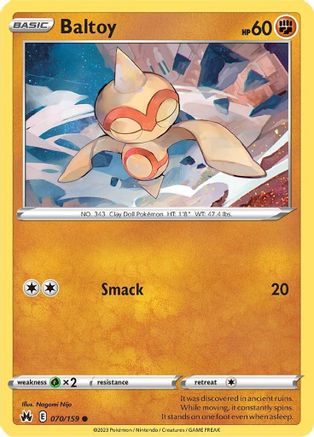 Baltoy (070/159) [Sword & Shield: Crown Zenith]-1