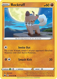 Rockruff (073/159) [Sword & Shield: Crown Zenith]-1