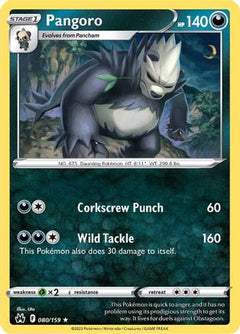 Pangoro (080/159) [Sword & Shield: Crown Zenith]-1