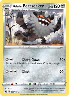 Galarian Perrserker (085/159) [Sword & Shield: Crown Zenith]-1