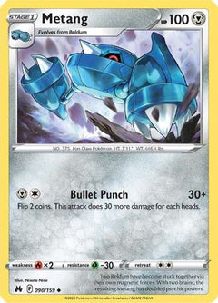 Metang (090/159) [Sword & Shield: Crown Zenith]-1