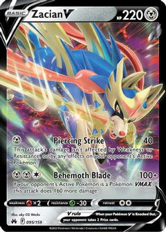 Zacian V (095/159) [Sword & Shield: Crown Zenith]-1