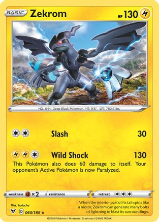 Zekrom (060/185) (Cosmos Holo) [Sword & Shield: Black Star Promos]-1