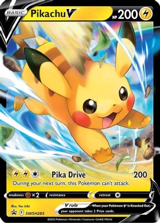 Pikachu V (SWSH285) [Sword & Shield: Black Star Promos]-1
