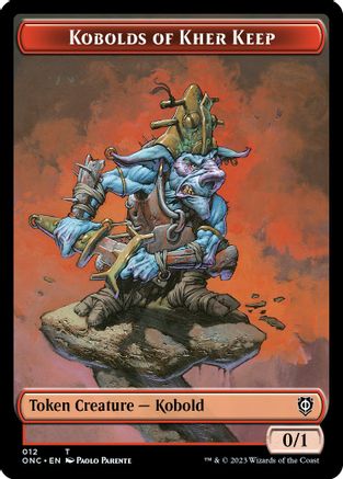 Kobolds of Kher Keep // Dragon Double-Sided Token [Phyrexia: All Will Be One Commander Tokens]-3