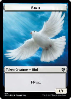 Bird // Cat Double-Sided Token [Phyrexia: All Will Be One Commander Tokens]-3