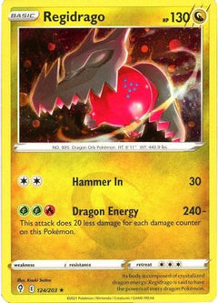 Regidrago (124/203) (Cosmos Holo) [Sword & Shield: Evolving Skies]-1