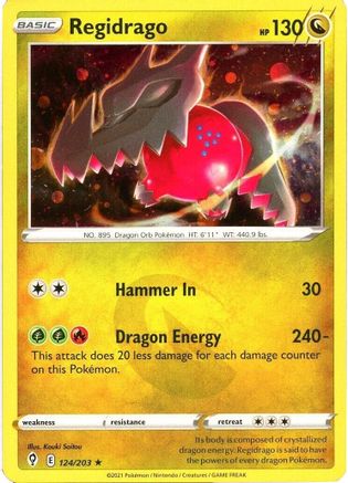Regidrago (124/203) (Cosmos Holo) [Sword & Shield: Evolving Skies]-1