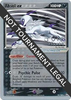 Absol ex (92/108) (Flyvees - Jun Hasebe) [World Championships 2007]-1