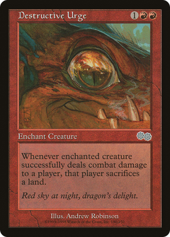Destructive Urge [Urza's Saga]-1