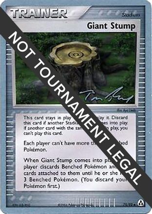 Giant Stump (75/92) (Legendary Ascent - Tom Roos) [World Championships 2007]-1