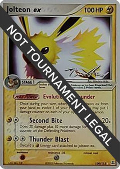 Jolteon ex (109/113) (Legendary Ascent - Tom Roos) [World Championships 2007]-1