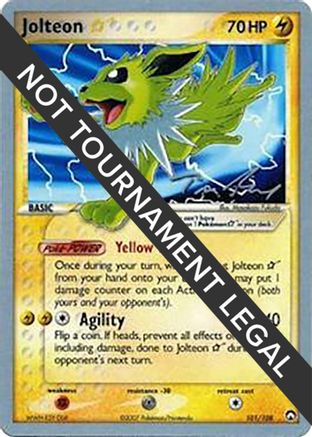 Jolteon Star (101/108) (Legendary Ascent - Tom Roos) [World Championships 2007]-1