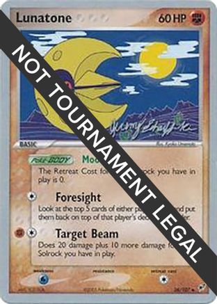 Lunatone (36/107) (Rambolt - Jeremy Scharff-Kim) [World Championships 2007]-1