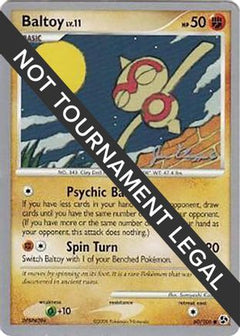 Baltoy LV.11 (60/106) (Psychic Lock - Jason Klaczynski) [World Championships 2008]-1