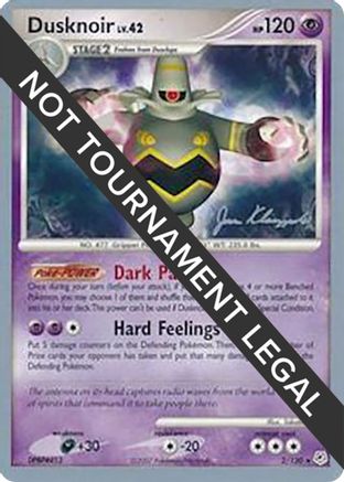 Dusknoir LV.42 (2/130) (Psychic Lock - Jason Klaczynski) [World Championships 2008]-1