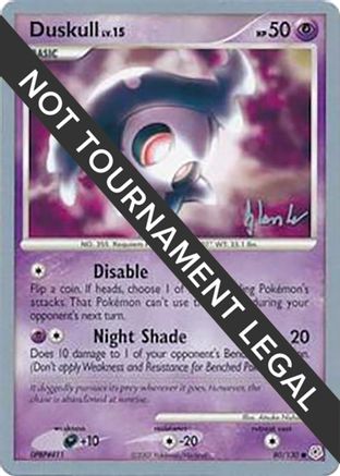 Duskull LV.15 (80/130) (Empotech - Dylan Lefavour) [World Championships 2008]-1