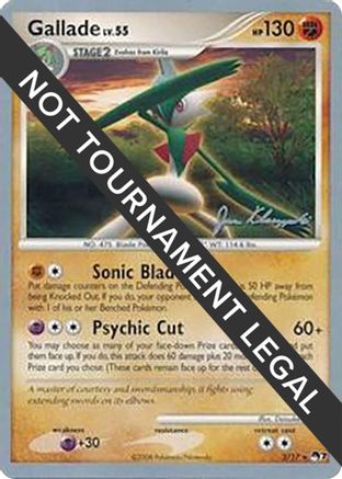 Gallade LV.55 (2/17) (Psychic Lock - Jason Klaczynski) [World Championships 2008]-1
