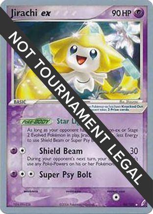 Jirachi ex (94/100) (Psychic Lock - Jason Klaczynski) [World Championships 2008]-1