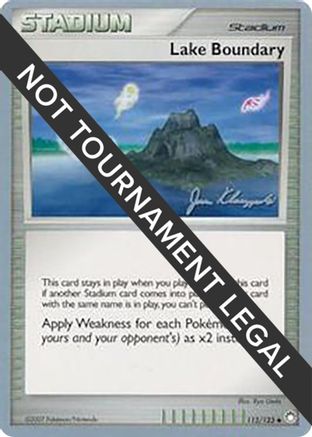 Lake Boundary (112/123) (Psychic Lock - Jason Klaczynski) [World Championships 2008]