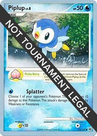 Piplup LV.8 (72/100) (Empotech - Dylan Lefavour) [World Championships 2008]-1