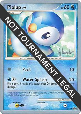 Piplup LV.9 (15/17) (Empotech - Dylan Lefavour) [World Championships 2008]-1