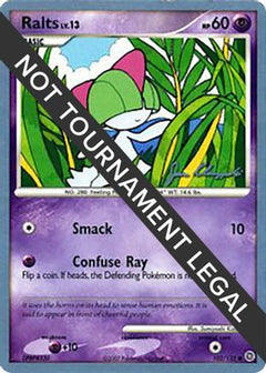 Ralts LV.13 (102/132) (Psychic Lock - Jason Klaczynski) [World Championships 2008]-1
