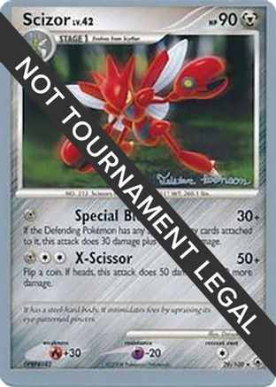 Scizor LV.42 (29/100) (Intimidation - Tristan Robinson) [World Championships 2008]-1
