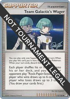 Team Galactic's Wager (115/123) (Bliss Control - Paul Atanassov) [World Championships 2008]-1