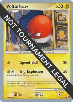 Voltorb LV.29 (117/132) (Intimidation - Tristan Robinson) [World Championships 2008]-1