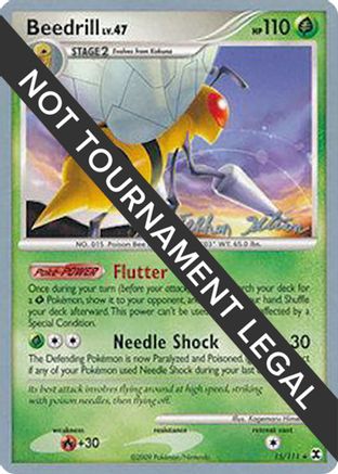 Beedrill LV.47 (15/111) (Luxdrill - Stephen Silvestro) [World Championships 2009]-1