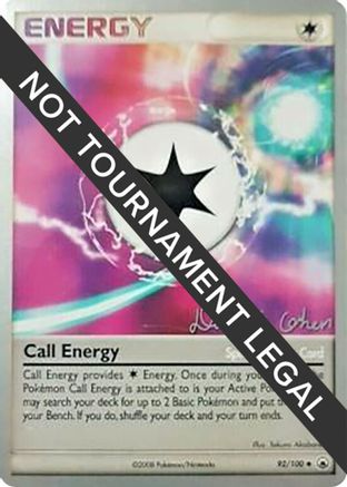 Call Energy (92/100) (Stallgon - David Cohen) [World Championships 2009]-1