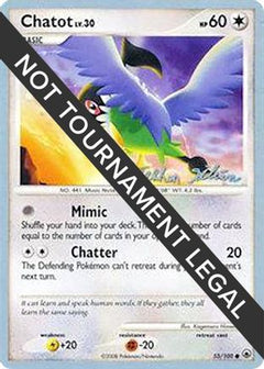 Chatot (55/100) (Luxdrill - Stephen Silvestro) [World Championships 2009]-1
